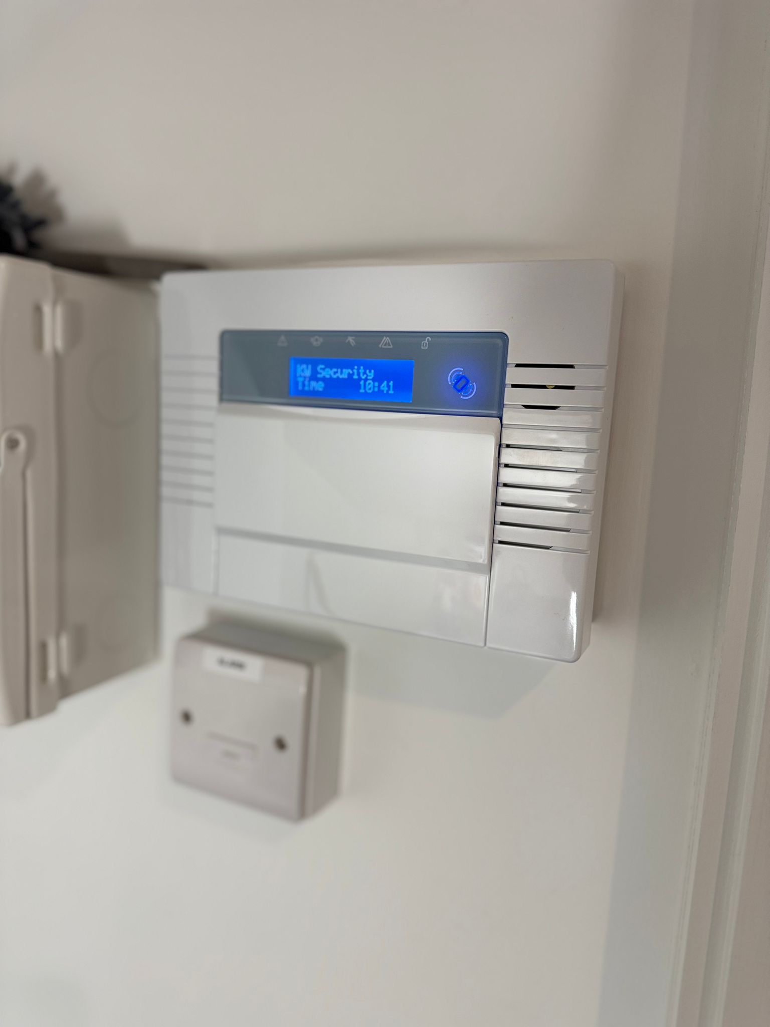 Intruder alarm installation in Seaford by KW Fire & Security