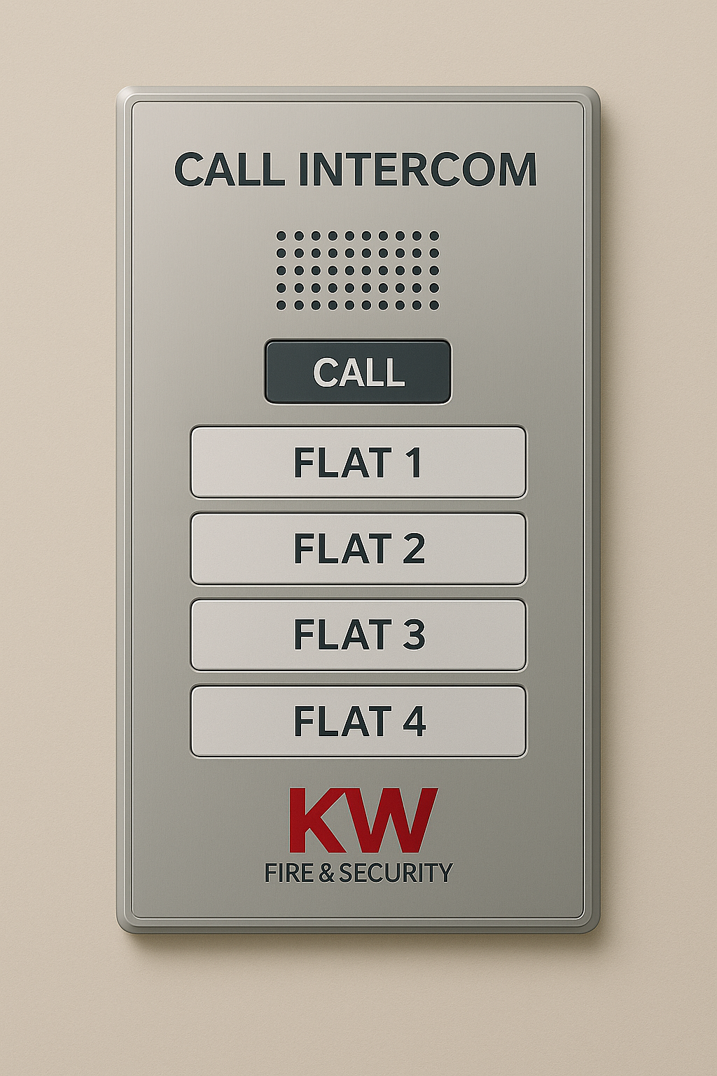 Intercom installation in Kent and East Sussex by KW Fire & Security
