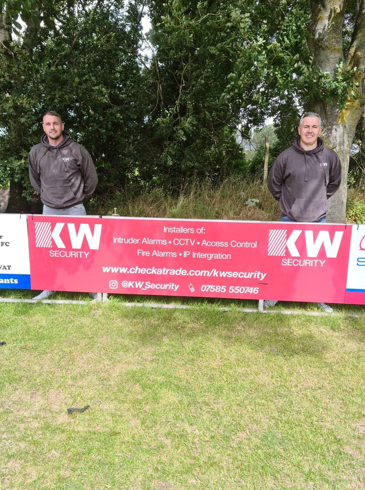 KW Fire and Security team